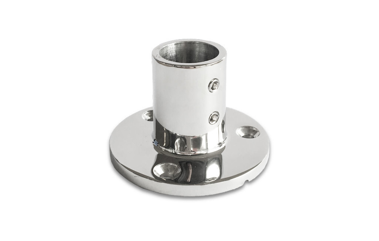 Marinetech Marinetech | Railing | Voet | Rond | 90 graden | RVS Marinetech Marinetech | Railing | Voet | Rond | 90 graden | RVS