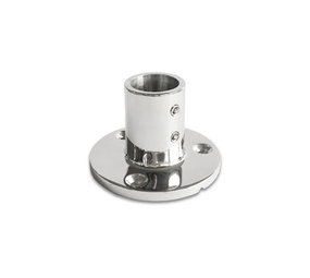 Marinetech Railing | Voet | Rond | 90 graden | RVS Marinetech Railing | Voet | Rond | 90 graden | RVS