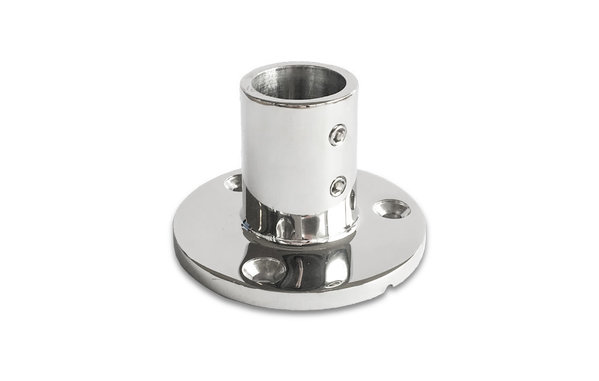 Marinetech Marinetech | Railing | Voet | Rond | 90 graden | RVS Marinetech Marinetech | Railing | Voet | Rond | 90 graden | RVS
