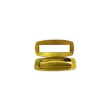 MH Zeilkous | Rechthoekig | 38 x 8 mm (inwendige maat) | Koper | 100x MH Zeilkous | Rechthoekig | 38 x 8 mm (inwendige maat) | Koper | 100x