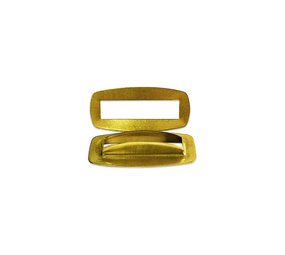 MH Zeilkous | Rechthoekig | 38 x 8 mm (inwendige maat) | Koper | 100x MH Zeilkous | Rechthoekig | 38 x 8 mm (inwendige maat) | Koper | 100x