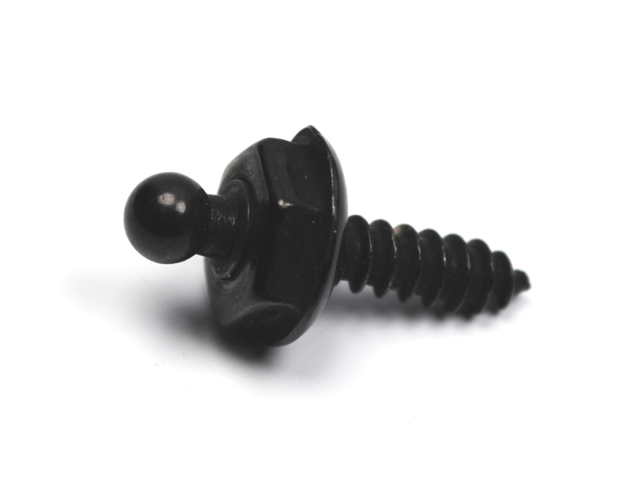 Schaeffertec Loxx® | Zelftapper | Messing-Verchroomd | ZWART | Schroefdraad 4,2 x 12 mm