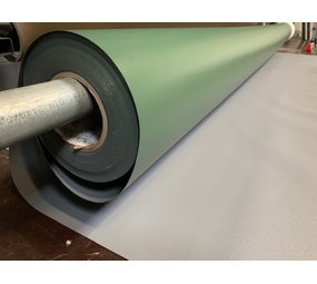Serge Ferrari Ferrari | F4703 | Stamoid | PVC Doek | 680 gr/m2 | Breedte 260 cm | Kleur Grijs (groene binnenzijde) Serge Ferrari Ferrari | F4703 | Stamoid | PVC Doek | 680 gr/m2 | Breedte 260 cm | Kleur Grijs (groene binnenzijde)