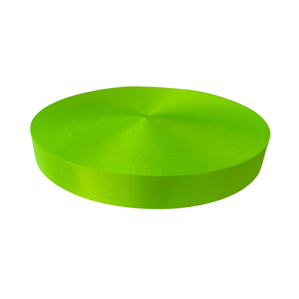 Veiligheidsgordelband / Autogordelband | 1-Baan geweven | Fluorescerend Groen | 48 mm Veiligheidsgordelband / Autogordelband | 1-Baan geweven | Fluorescerend Groen | 48 mm