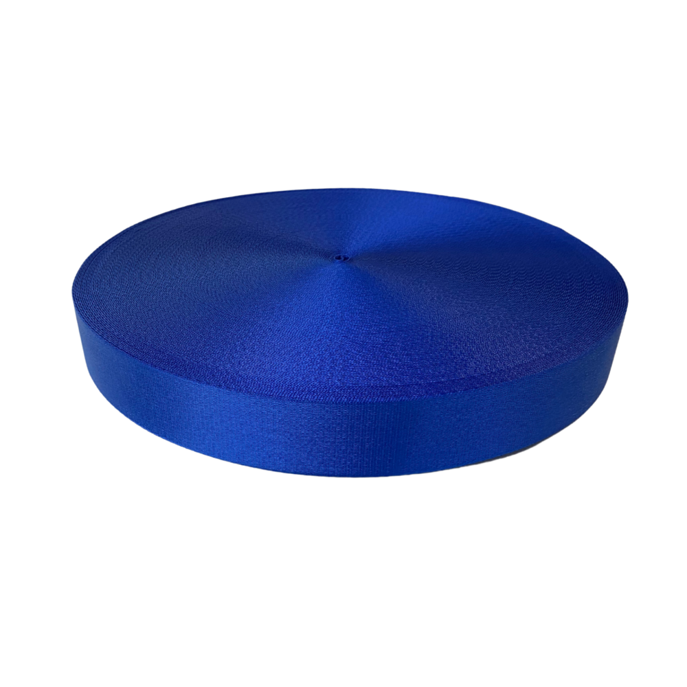 Veiligheidsgordelband / Autogordelband | 1-Baan geweven | Golf GTE | Signaal Blauw | 48 mm Veiligheidsgordelband / Autogordelband | 1-Baan geweven | Golf GTE | Signaal Blauw | 48 mm