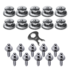 Loxx® Set | Koper-Vernikkeld | Kop & Zelftapper | + Gratis sleutel! Loxx® Set | Koper-Vernikkeld | Kop & Zelftapper | + Gratis sleutel!