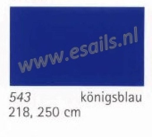 Mehler Mehler | Polymar | PVC Doek | 8205 | 680 gr/m2 | Koningsblauw # 543 | Rolbreedte 250 cm