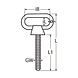 Marinetech Marinetech | Oogbout Ovaal | Draad M12 | Draadlengte 127 mm Marinetech Marinetech | Oogbout Ovaal | Draad M12 | Draadlengte 127 mm