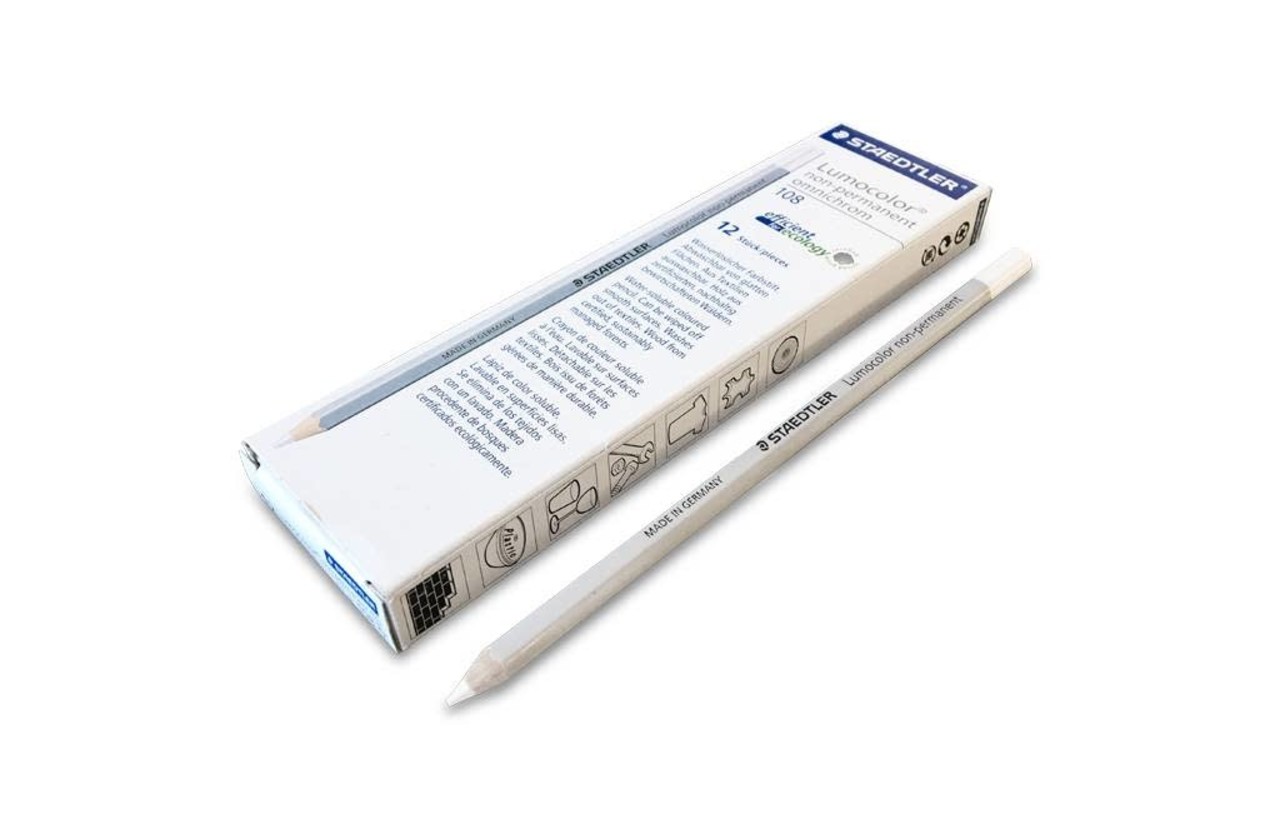 Staedler Staedler | Glaspotlood | 16 cm | Wit