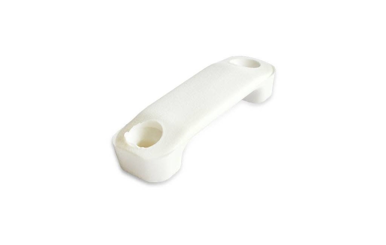 Bandbeugel | Nylon | Wit | 25 mm