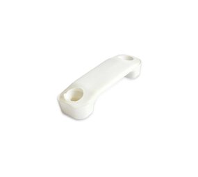 Bandbeugel | Nylon | Wit | 25 mm Bandbeugel | Nylon | Wit | 25 mm