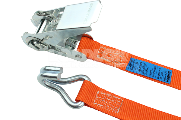LoadLok Spanband | met Ratel | Gegalvaniseerd | Oranje | 25 mm | 5 meter LoadLok Spanband | met Ratel | Gegalvaniseerd | Oranje | 25 mm | 5 meter