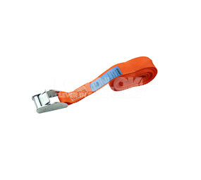 LoadLok Spanband | met Klemgesp | Gegalvaniseerd | Oranje | 25 mm | 1 meter LoadLok Spanband | met Klemgesp | Gegalvaniseerd | Oranje | 25 mm | 1 meter