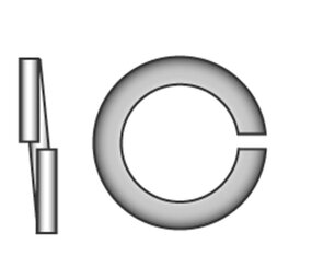 Marinetech Marinetech | Blister | DIN 127 A4 | 4 mm | 20 stuks