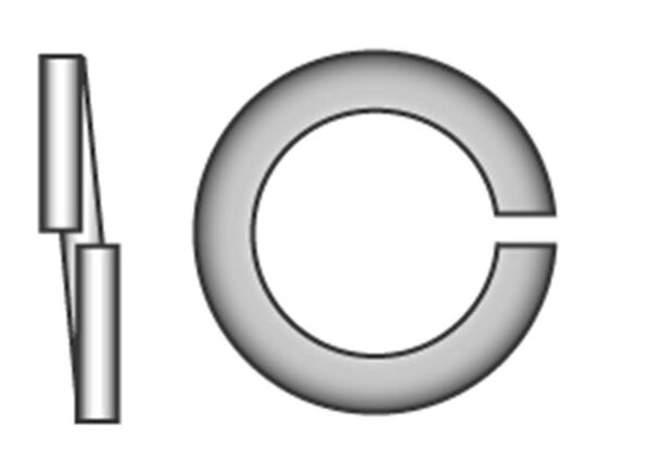 Marinetech Marinetech | Blister | DIN 127 A4 | 4 mm | 20 stuks Marinetech Marinetech | Blister | DIN 127 A4 | 4 mm | 20 stuks