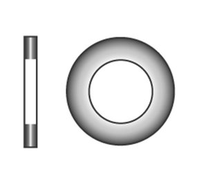 Marinetech Marinetech | Blister | DIN 125 A4 | 6,4 mm | 20 stuks