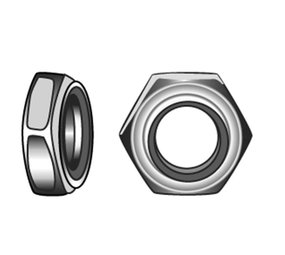 Marinetech Marinetech | Blister | DIN 985 A4 | M 6 | 4 stuks