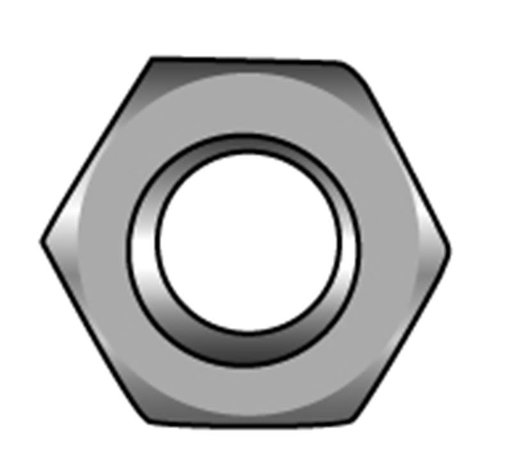 Marinetech Marinetech | Blister | DIN 934 A4 | M 4 | 15 stuks Marinetech Marinetech | Blister | DIN 934 A4 | M 4 | 15 stuks