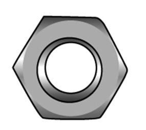 Marinetech Marinetech | Blister | DIN 934 A4 | M 6 | 10 stuks Marinetech Marinetech | Blister | DIN 934 A4 | M 6 | 10 stuks