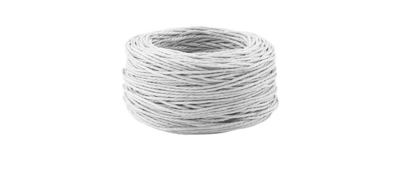 Stewart Speedy Stitcher® | Gewaxed Polyestergaren | Coarse | WIT | # 140-03 | Klos van 27 meter