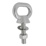 Marinetech Oogbout Ovaal | RVS | Draad M12 | Draadlengte 74 mm