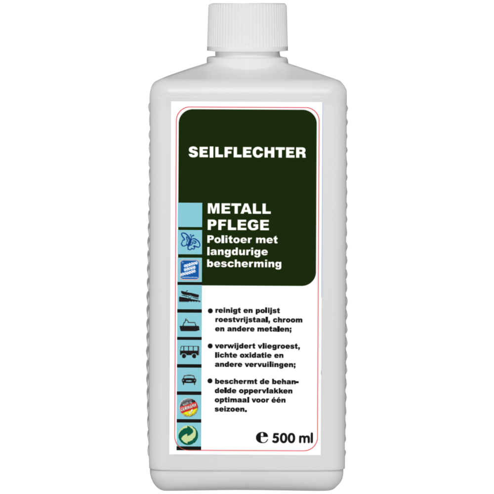 Seilflechter Metaal Reiniger | Poetsmiddel met langdurige bescherming | 500 ml Seilflechter Metaal Reiniger | Poetsmiddel met langdurige bescherming | 500 ml