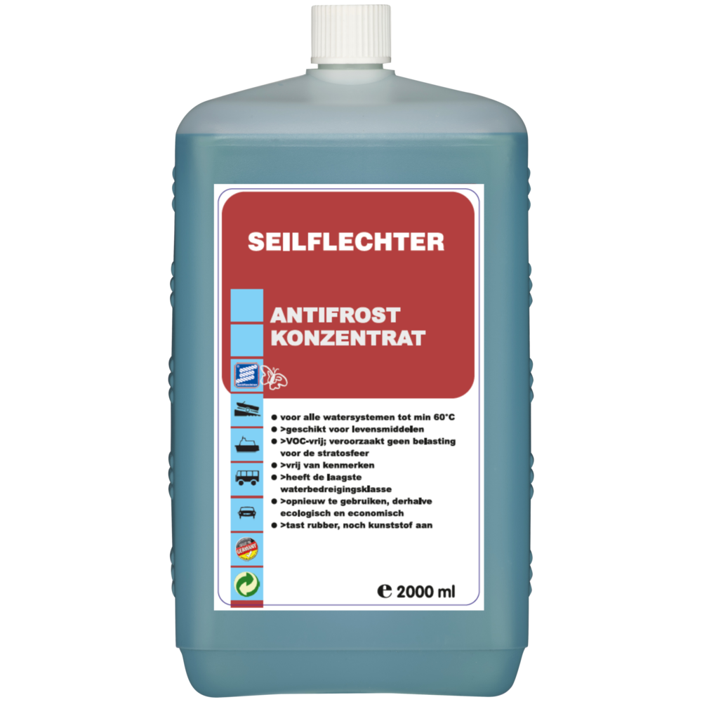 Seilflechter Anti-Vries Concentraat | voor alle watersystemen | 2 Ltr Seilflechter Anti-Vries Concentraat | voor alle watersystemen | 2 Ltr