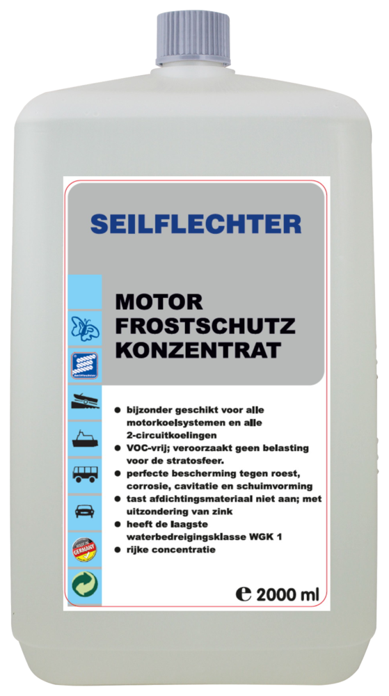 Seilflechter Anti-Vries Concentraat | voor alle motorkoelsystemen | 2 Ltr Seilflechter Anti-Vries Concentraat | voor alle motorkoelsystemen | 2 Ltr