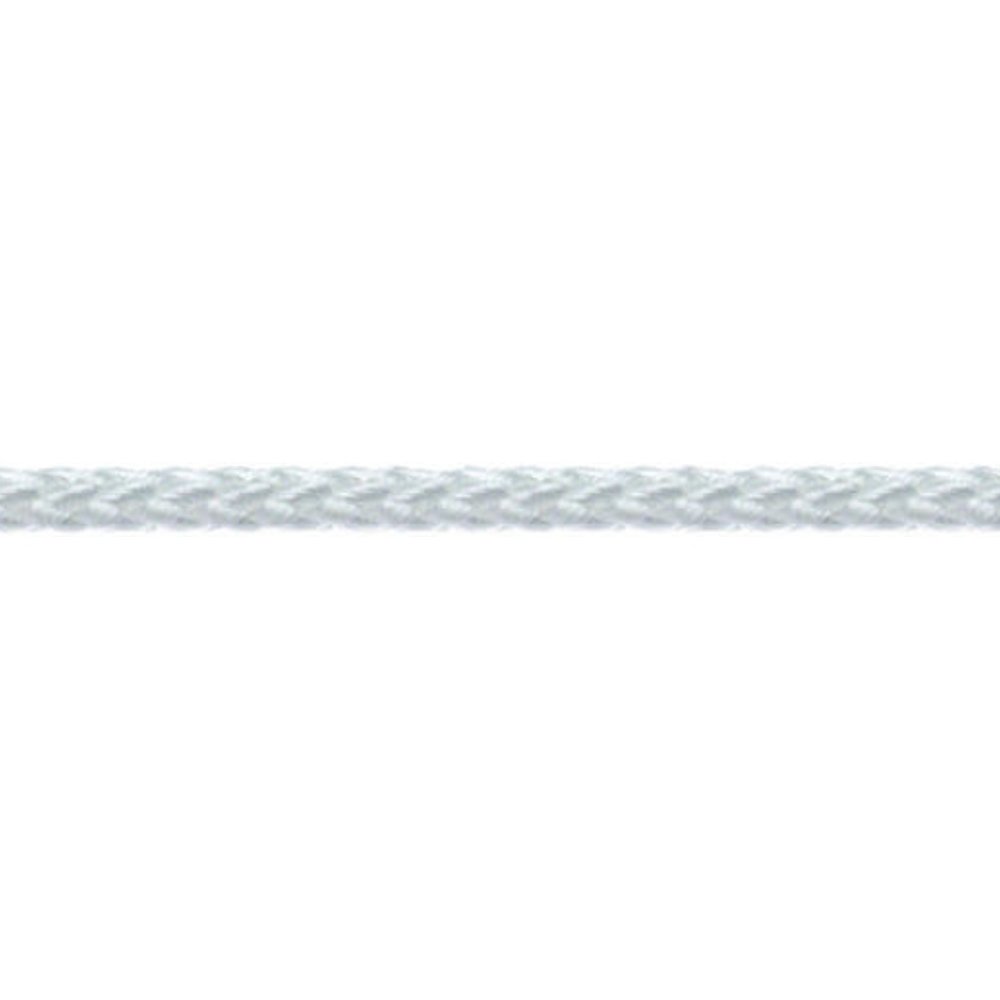 Touw | Polyester | 6 mm | Wit | Prijs per meter