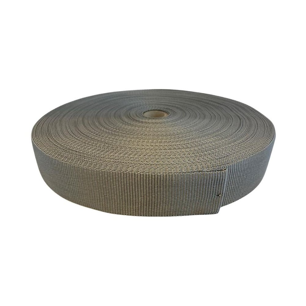 Polypropyleen (PP) Band | Grijs | 40 mm | Rol 50 meter Polypropyleen (PP) Band | Grijs | 40 mm | Rol 50 meter