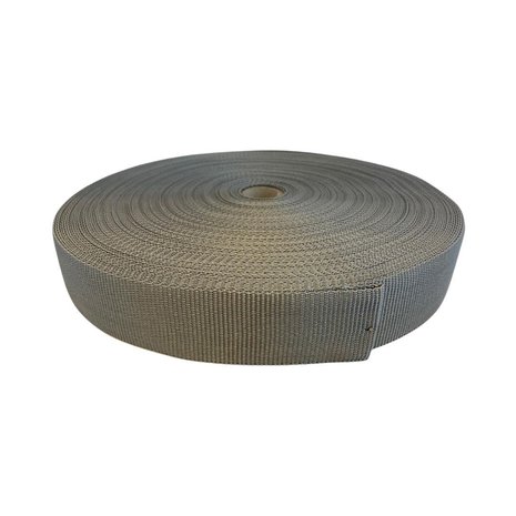 Polypropyleen (PP) Band | Grijs | 40 mm | Rol 50 meter Polypropyleen (PP) Band | Grijs | 40 mm | Rol 50 meter