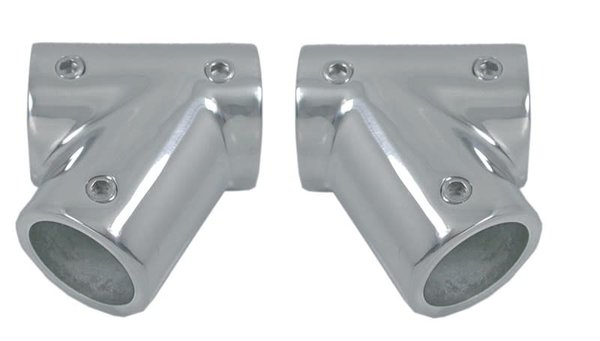 Marinetech Marinetech | Buis | T-stuk | RVS | 60 graden | Links | 25mm Marinetech Marinetech | Buis | T-stuk | RVS | 60 graden | Links | 25mm