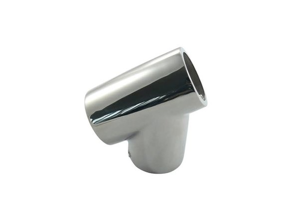 Marinetech Marinetech | Railing | T-stuk | RVS | 60 graden | Universeel | 25mm