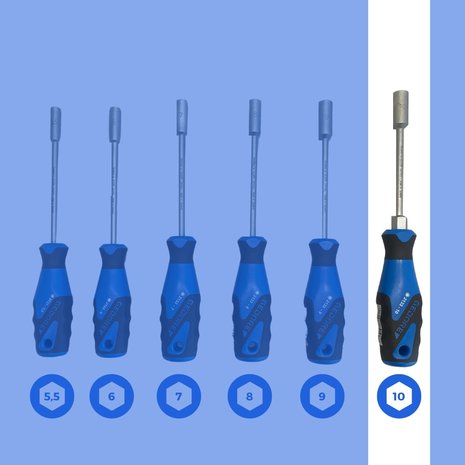 Gedore Gedore | Soksleutel | 10 mm | met 3K-greep Gedore Gedore | Soksleutel | 10 mm | met 3K-greep