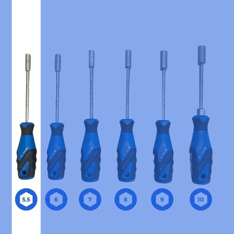 Gedore Gedore | Soksleutel | 5,5 mm | met 3K-greep Gedore Gedore | Soksleutel | 5,5 mm | met 3K-greep