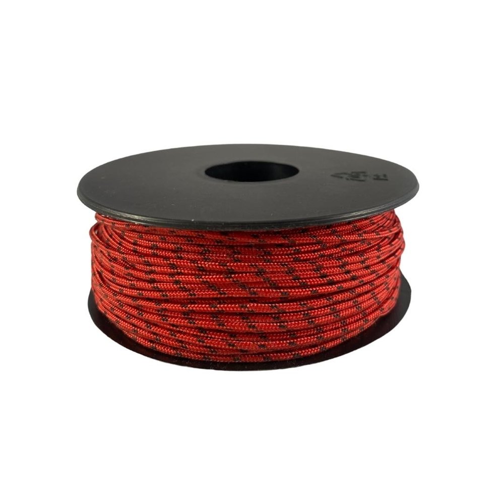 Touw | Dyneema | 1,5 mm | Spoel 40 m | Breekkracht 300 kg | Rood | Multicolor Touw | Dyneema | 1,5 mm | Spoel 40 m | Breekkracht 300 kg | Rood | Multicolor