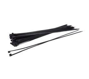 Tiewraps | Zwart | Vorstbestendig | 7,6 x 370 mm | 10 stuks Tiewraps | Zwart | Vorstbestendig | 7,6 x 370 mm | 10 stuks
