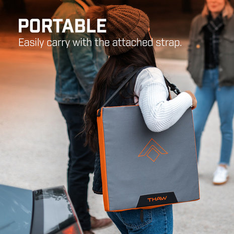 Thaw Thaw | Warmtekussen | Draadloos | Verwarmd Zitkussen | Incl. Powerbank Thaw Thaw | Warmtekussen | Draadloos | Verwarmd Zitkussen | Incl. Powerbank