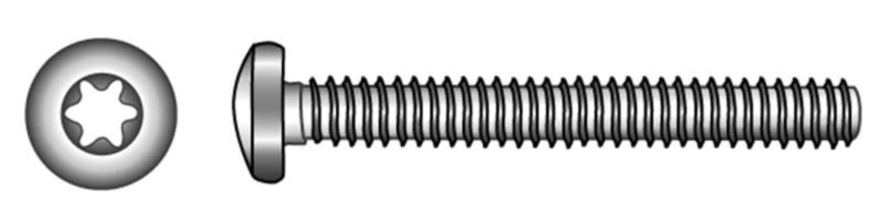 Marinetech Marinetech | Blister | ISO 14583 A4 | TX20 | 4  x 25 mm | 6 stuks Marinetech Marinetech | Blister | ISO 14583 A4 | TX20 | 4  x 25 mm | 6 stuks