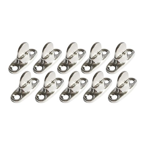 Prym Prym | Tourniquet | Draaier | Messing-Vernikkeld | Model # 9066 | Gesloten Grijpplaat | Hoogte 8 mm