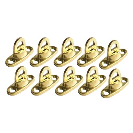 Prym Prym | Tourniquet | Draaier | Messing | Model # 2184 | Open Grijpplaat | Hoogte 8 mm | 10 stuks