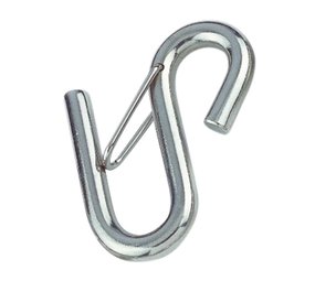 Marinetech Marinetech | S-haak | met Borgveer | Heavy Duty | RVS | 9,5 x 90 mm Marinetech Marinetech | S-haak | met Borgveer | Heavy Duty | RVS | 9,5 x 90 mm