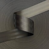 Veiligheidsgordelband / Autogordelband | 5-Baans geweven | Antraciet | 48 mm Veiligheidsgordelband / Autogordelband | 5-Baans geweven | Antraciet | 48 mm