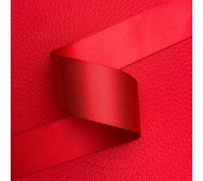 Veiligheidsgordelband / Autogordelband | 1-Baan geweven | Mercedes AMG | Rood | 48 mm Veiligheidsgordelband / Autogordelband | 1-Baan geweven | Mercedes AMG | Rood | 48 mm