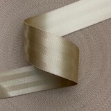 Veiligheidsgordelband / Autogordelband | 5-Baans geweven | Beige | 48 mm Veiligheidsgordelband / Autogordelband | 5-Baans geweven | Beige | 48 mm