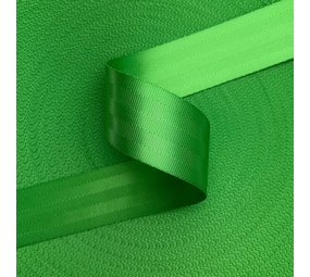Veiligheidsgordelband / Autogordelband | 5-Baans geweven | Traffic Green | 48 mm