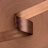 Veiligheidsgordelband / Autogordelband | 5-Baans geweven | Koperbruin | 48 mm Veiligheidsgordelband / Autogordelband | 5-Baans geweven | Koperbruin | 48 mm