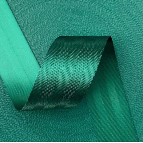 Veiligheidsgordelband / Autogordelband | 5-Baans geweven | Petrol | 48 mm Veiligheidsgordelband / Autogordelband | 5-Baans geweven | Petrol | 48 mm