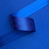 Veiligheidsgordelband / Autogordelband | 5-Baans geweven | Signal Blue | 48 mm Veiligheidsgordelband / Autogordelband | 5-Baans geweven | Signal Blue | 48 mm