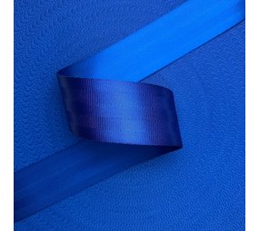 Veiligheidsgordelband / Autogordelband | 5-Baans geweven | Signal Blue | 48 mm Veiligheidsgordelband / Autogordelband | 5-Baans geweven | Signal Blue | 48 mm
